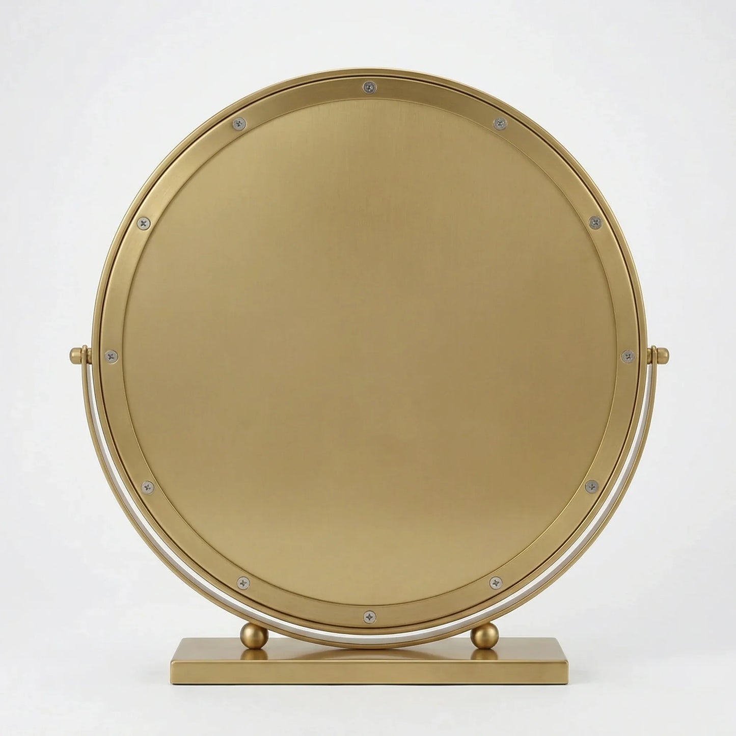 Elegant Gold Swivel Table Mirror