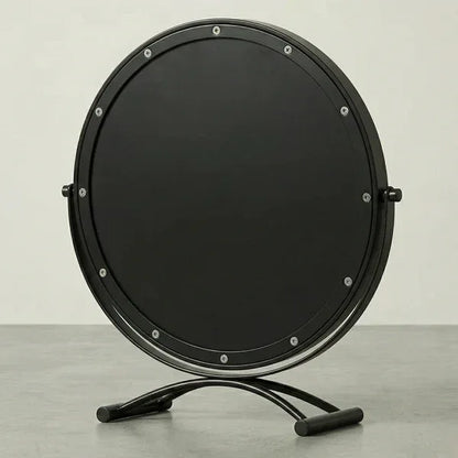 Minimalist Matte Black Table Mirror