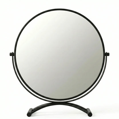 Minimalist Matte Black Table Mirror