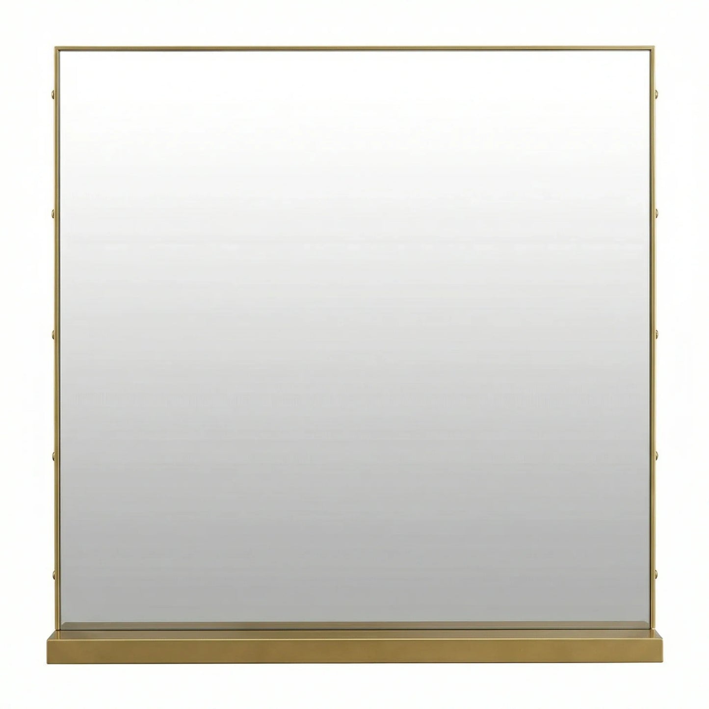 Elegant Gold Freestanding Table Mirror