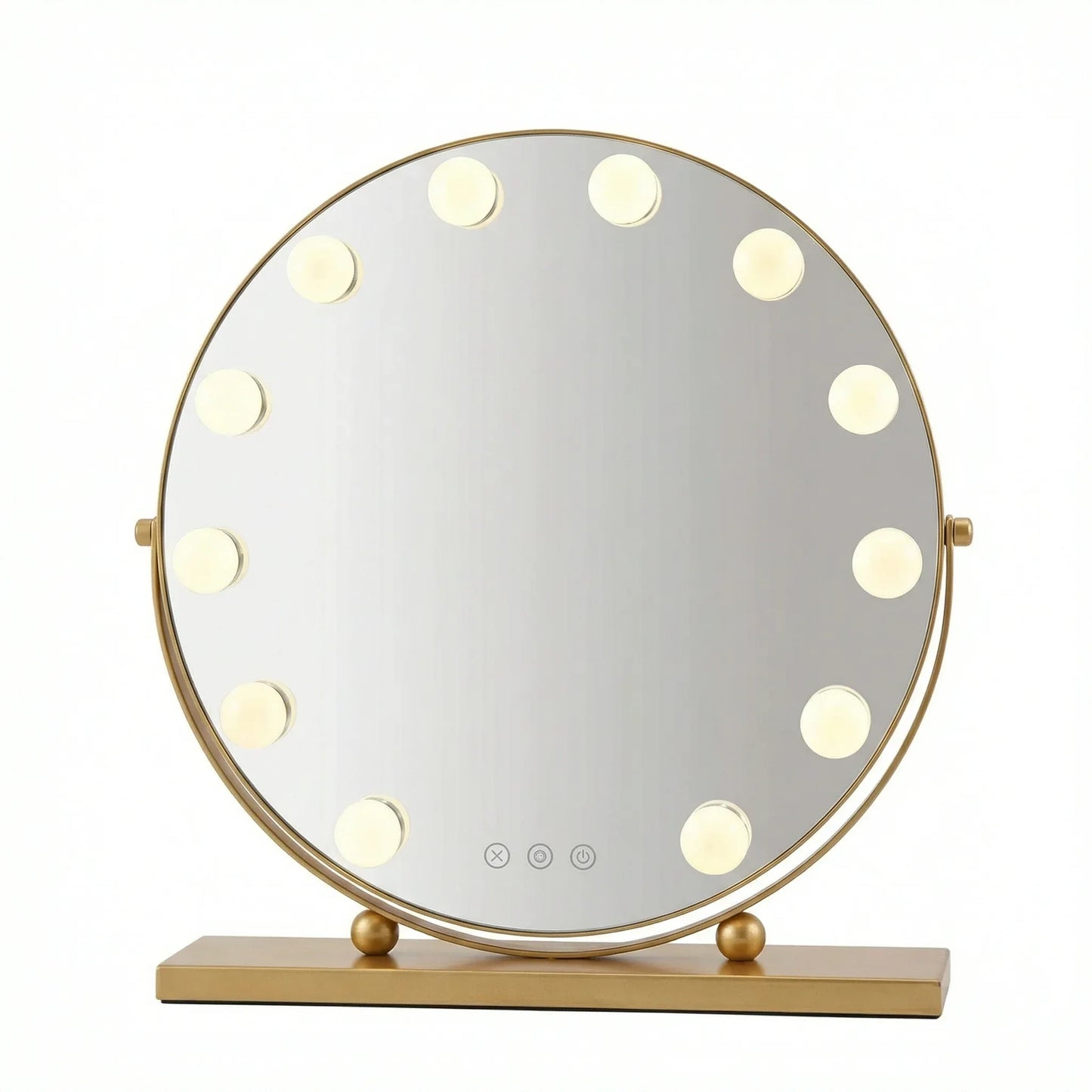 Hollywood LuviaGlow Gold Vanity Mirror