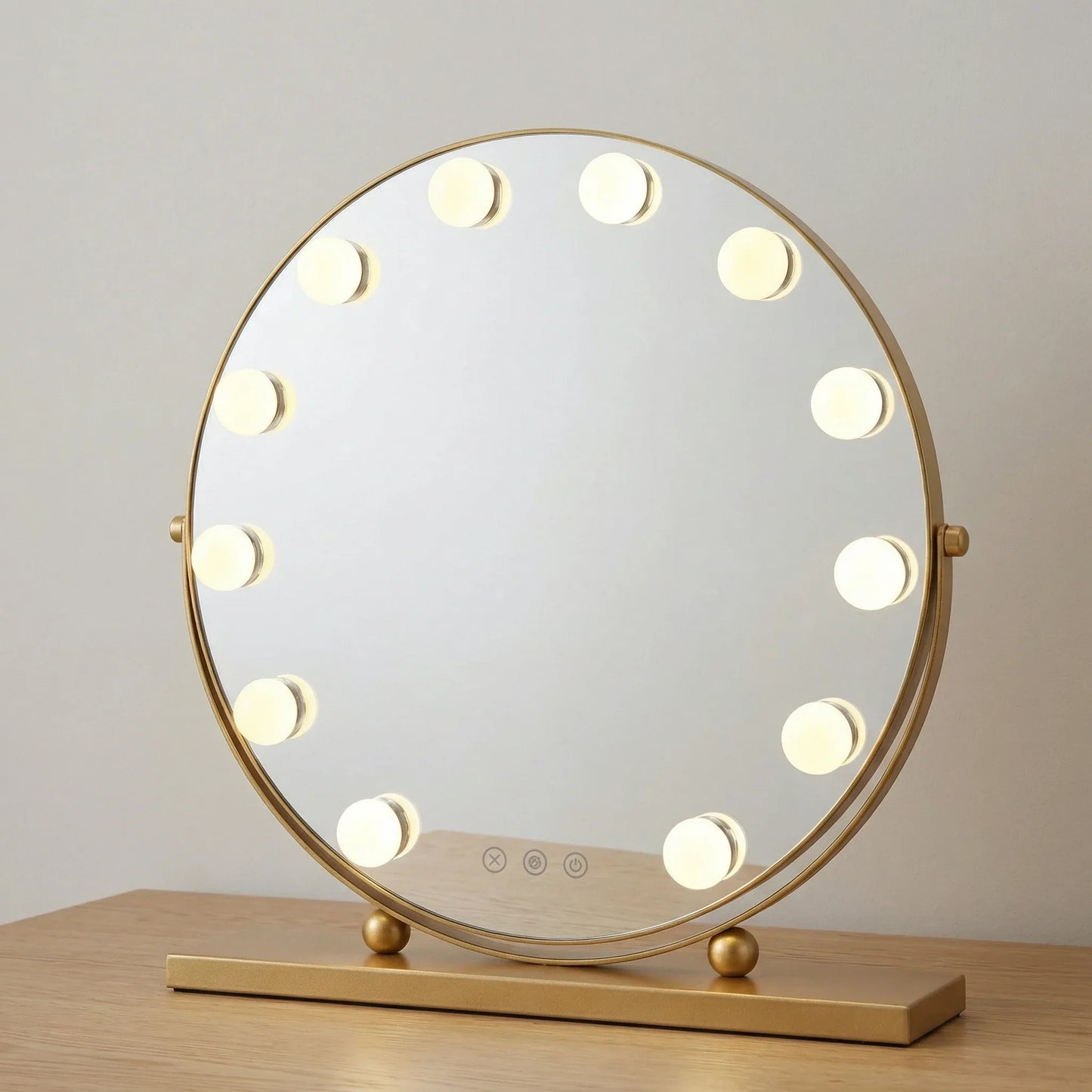 Hollywood LuviaGlow Gold Vanity Mirror