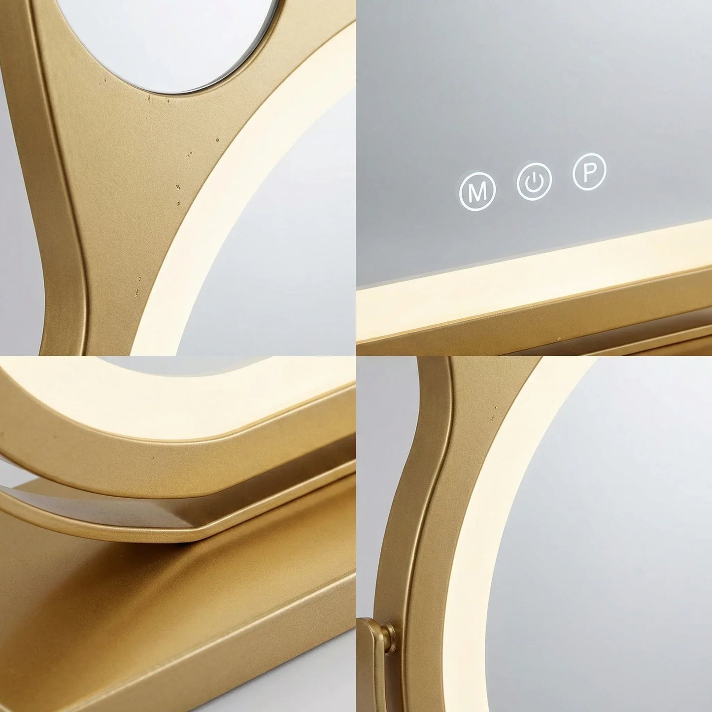 Luvora Luxury Cat Ear LED Mirror