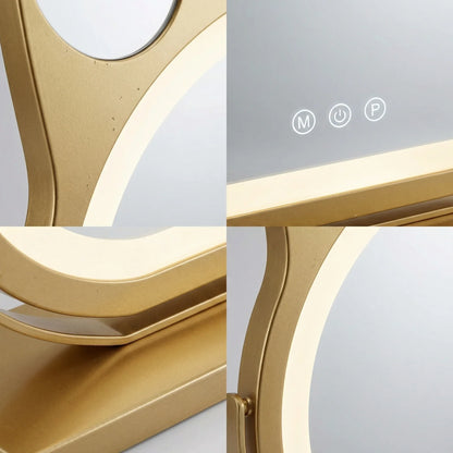 Luvora Luxury Cat Ear LED Mirror