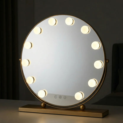 Hollywood LuviaGlow Gold Vanity Mirror