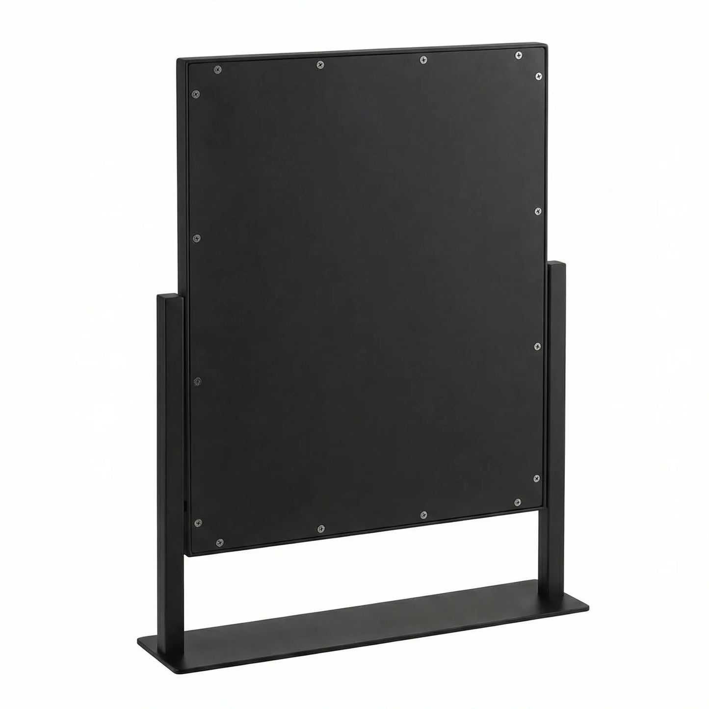 Minimalist Matte Black Professional Tabletop Mirror